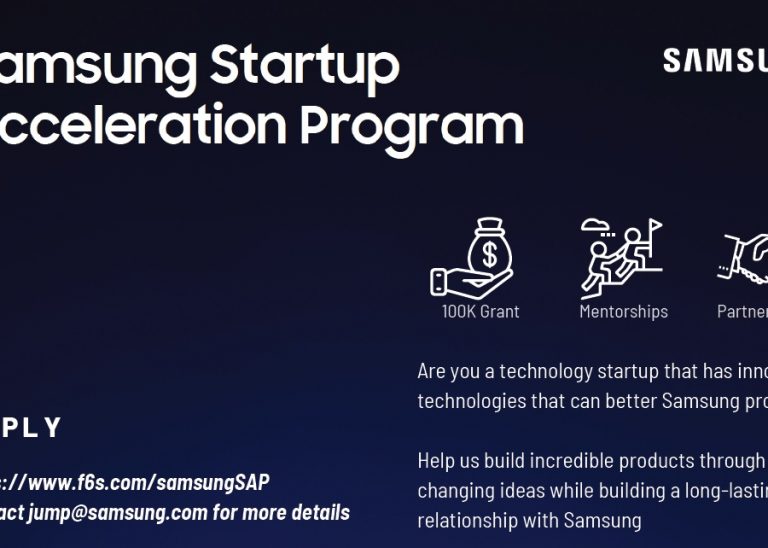 Interested in Collaborating with Samsung? Applications for new Startup Acceleration Program due April 17!
